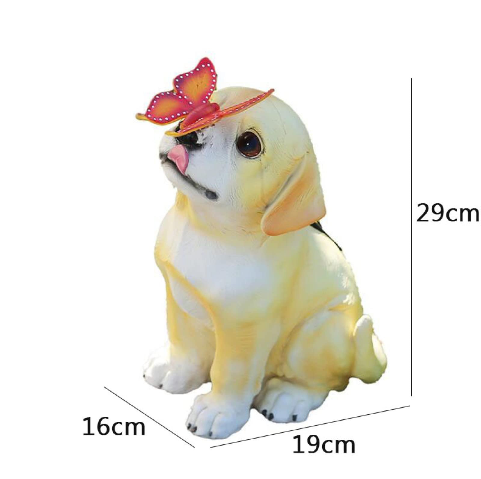 Solar Powered Squirrel Cat Dog Garden Statue with LED Lantern - Outdoor Solar Animal Decor for Patio, Yard, Lawn - Perfect for Nighttime Landscape Lighting & Garden Decoration