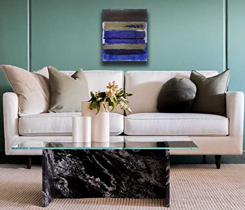 Mark Rothko Untitled 4 Abstract Art Print - Premium Canvas Wall Art for Living Room, Bedroom, Bathroom Decor (20x25cm/8x10inch Unframed) - Perfect for Modern Home & Office Interior Design