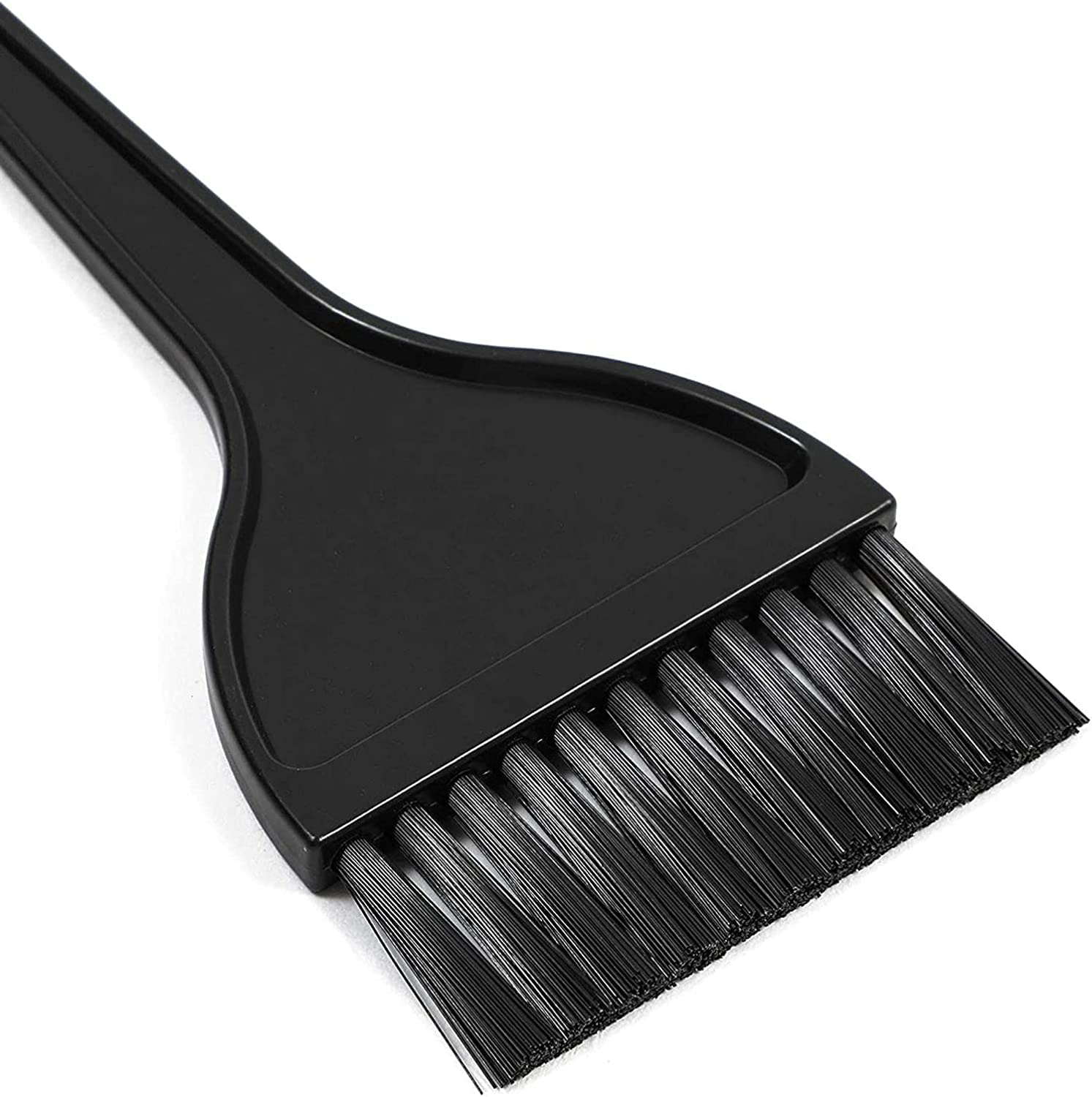 TopFinder® Black Classic Hair Dye Brushes - 6 Pack Professional Hair Coloring Brush Set for Salon & Home Use - Perfect for Highlights, Roots, and All-Over Color Application