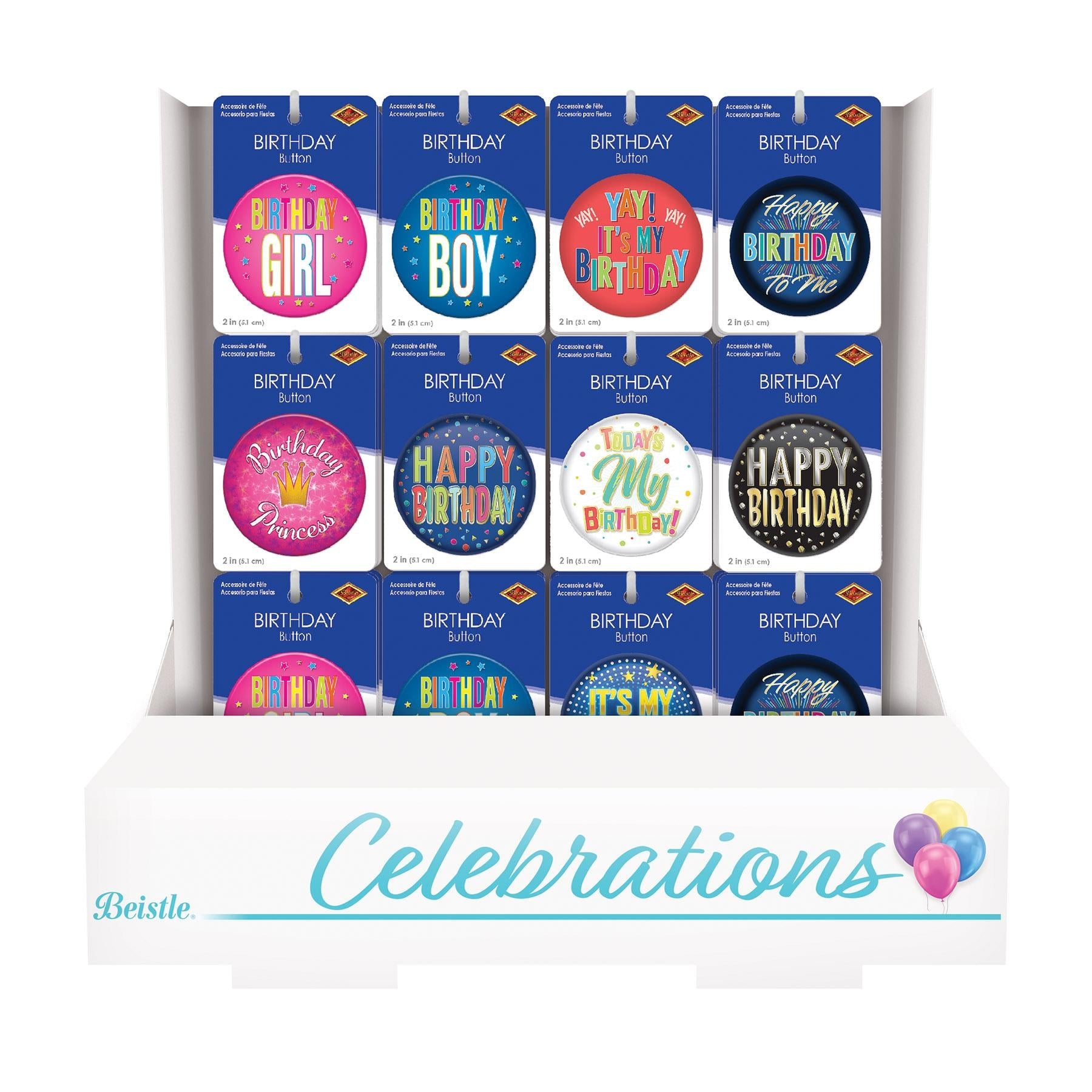 108-Piece Beistle Birthday Party Decorations Kit - Bulk Party Supplies for Celebrations, Events & Home Decor