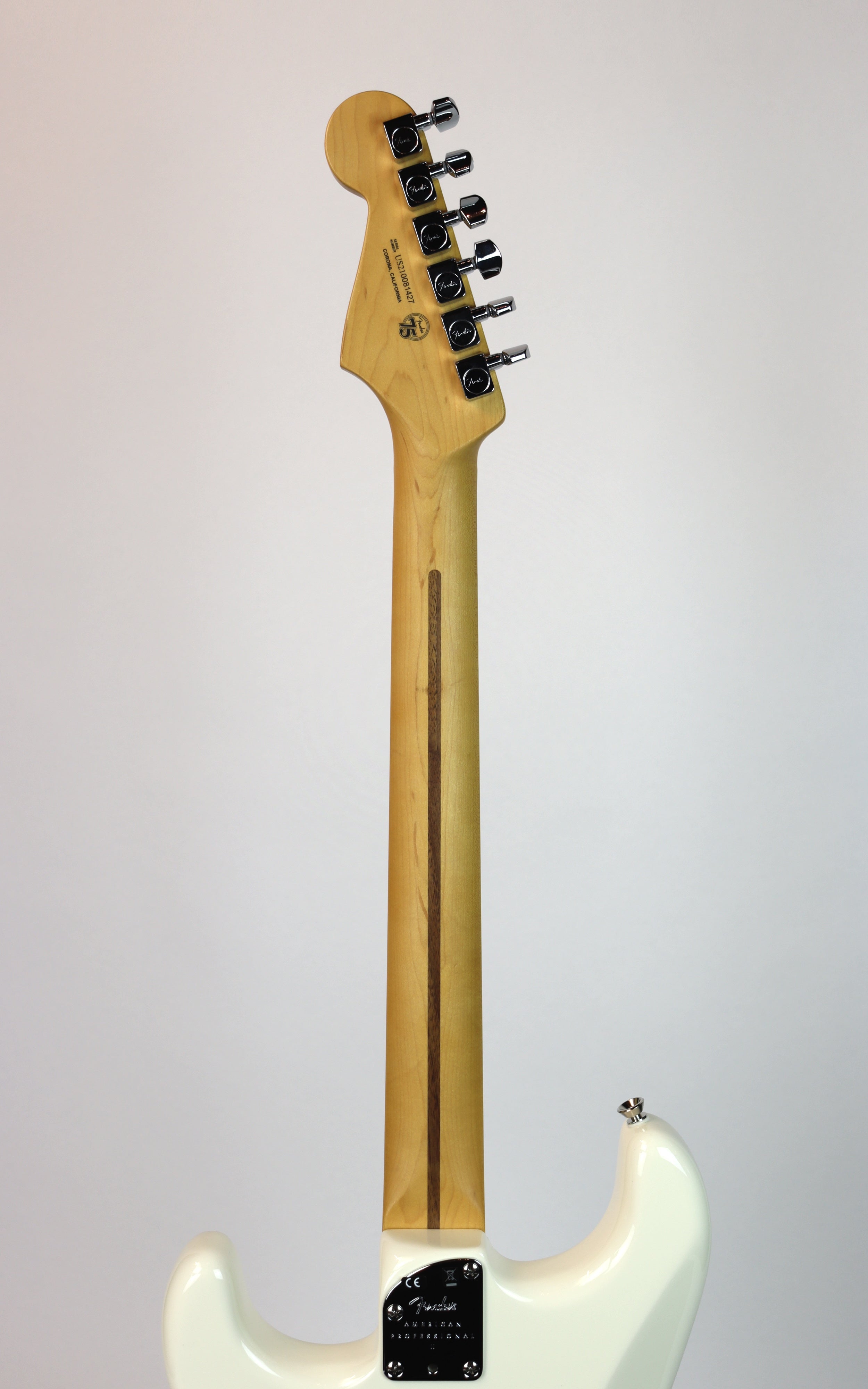 Fender American Professional II Stratocaster RW Olympic White Electric Guitar - Premium Maple Neck, Professional Sound for Stage & Studio
