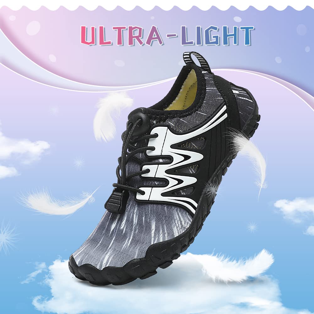 Todaysunny Kids Water Shoes for Boys & Girls - Toddler Swim Shoes for Beach, Pool & Outdoor Water Activities