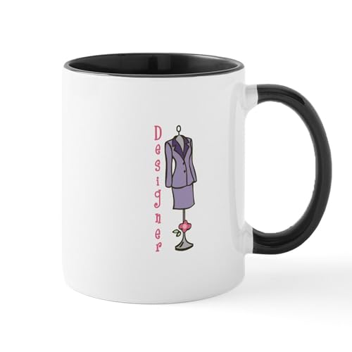 White/Black Inside - Dress Designer Mugs
