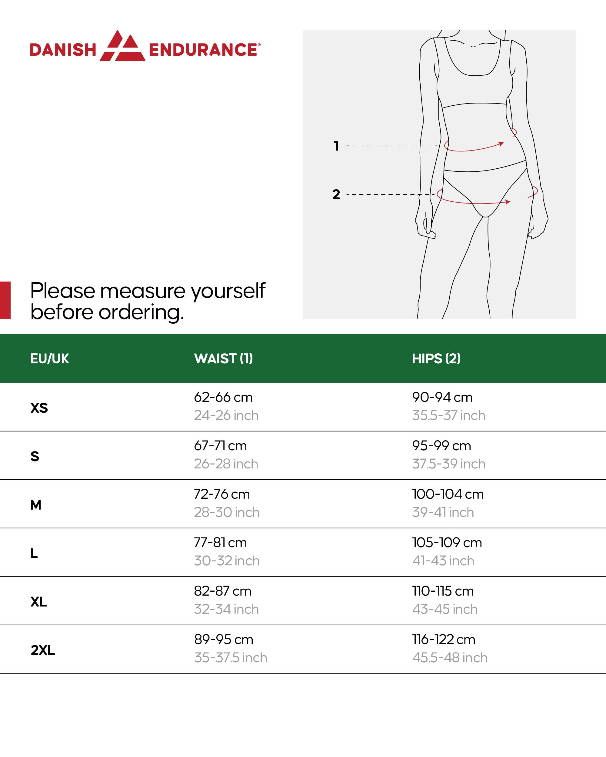 DANISH ENDURANCE Women's Organic Cotton Underwear - Soft Bikini Briefs & Panties for Daily Wear - Comfortable Ladies Knickers - 3 or 6 Pack - Perfect for Workout, Yoga & Everyday Comfort