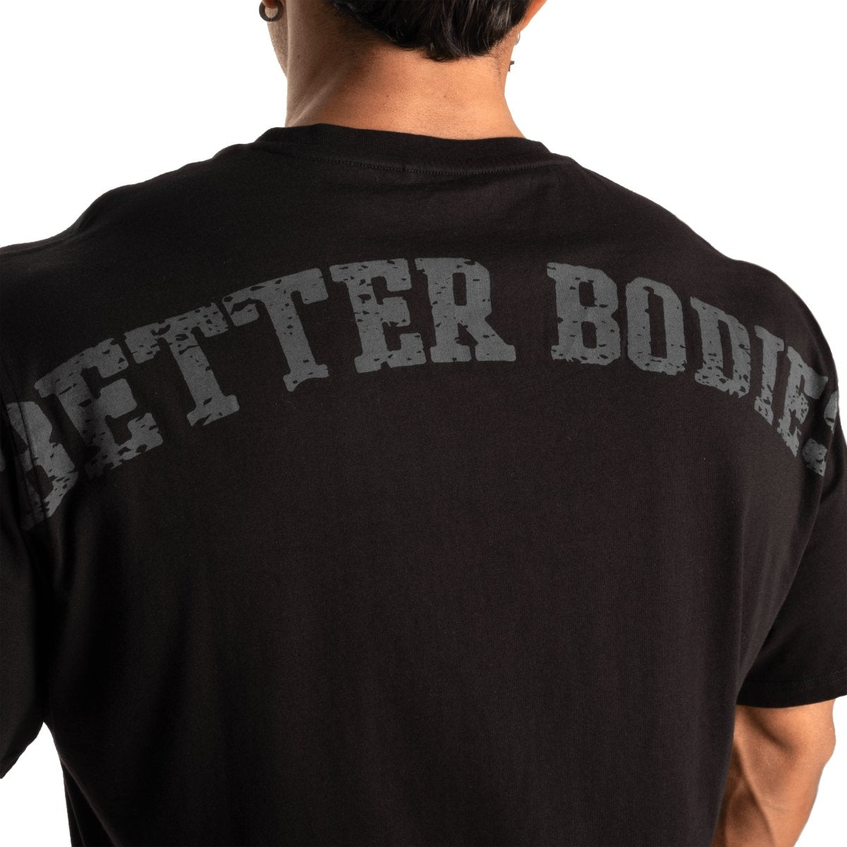 Better Bodies Union Original Tee - Premium Cotton Men's T-Shirt in Black | Casual Wear, Street Style & Everyday Comfort
