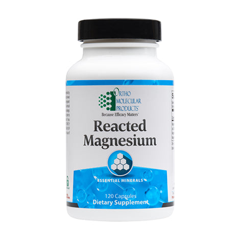 OrthoMolecular Reacted Magnesium Supplement - High Absorption for Stress Relief, Muscle Recovery & Sleep Support - Ideal for Athletes, Fitness Enthusiasts & Busy Professionals