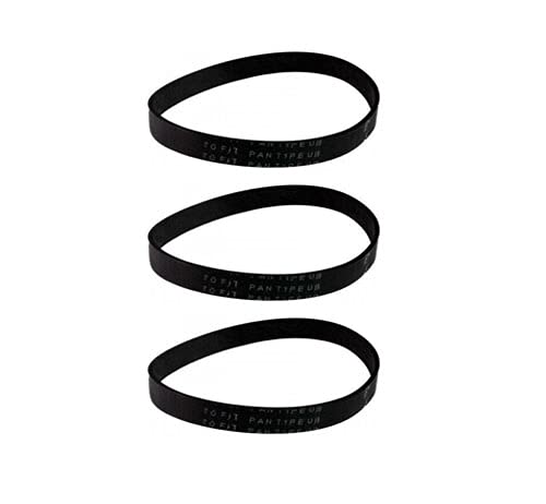 Riccar Vacuum Cleaner Flat Belt Replacement - 3 Pack for Upright Models, Compatible with A20-R2 & A20R2 - Perfect for Home Cleaning, Car Detailing, and Pet Hair Removal