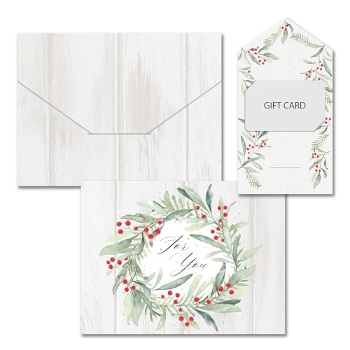 Watercolor Christmas Greenery