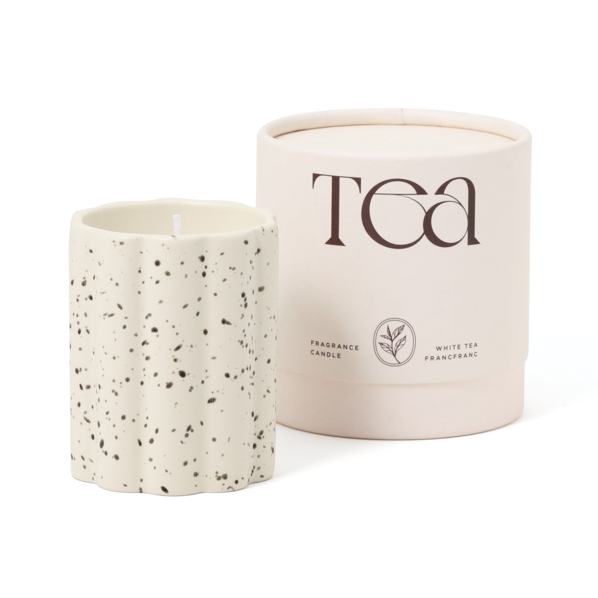 White Tea Scented Candle - Aromatherapy Soy Wax Candle for Relaxation & Stress Relief - Perfect for Home Spa, Yoga, Meditation & Bedroom Decor