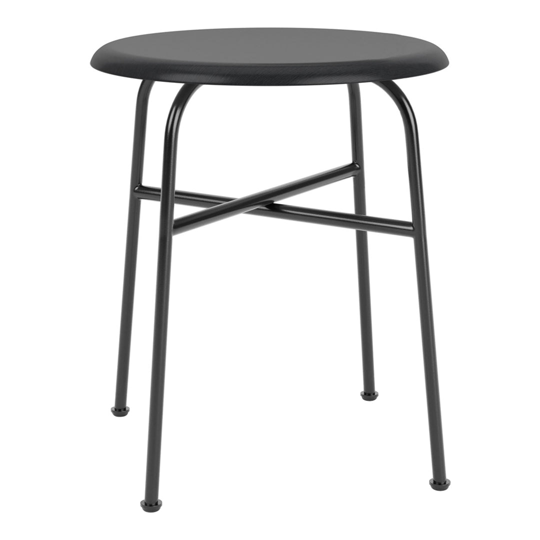 Afteroom Stool - Modern Minimalist Bar Stool for Kitchen, Dining & Cafe - High-Quality Wooden Seat with Metal Frame - Perfect for Home, Office & Commercial Use