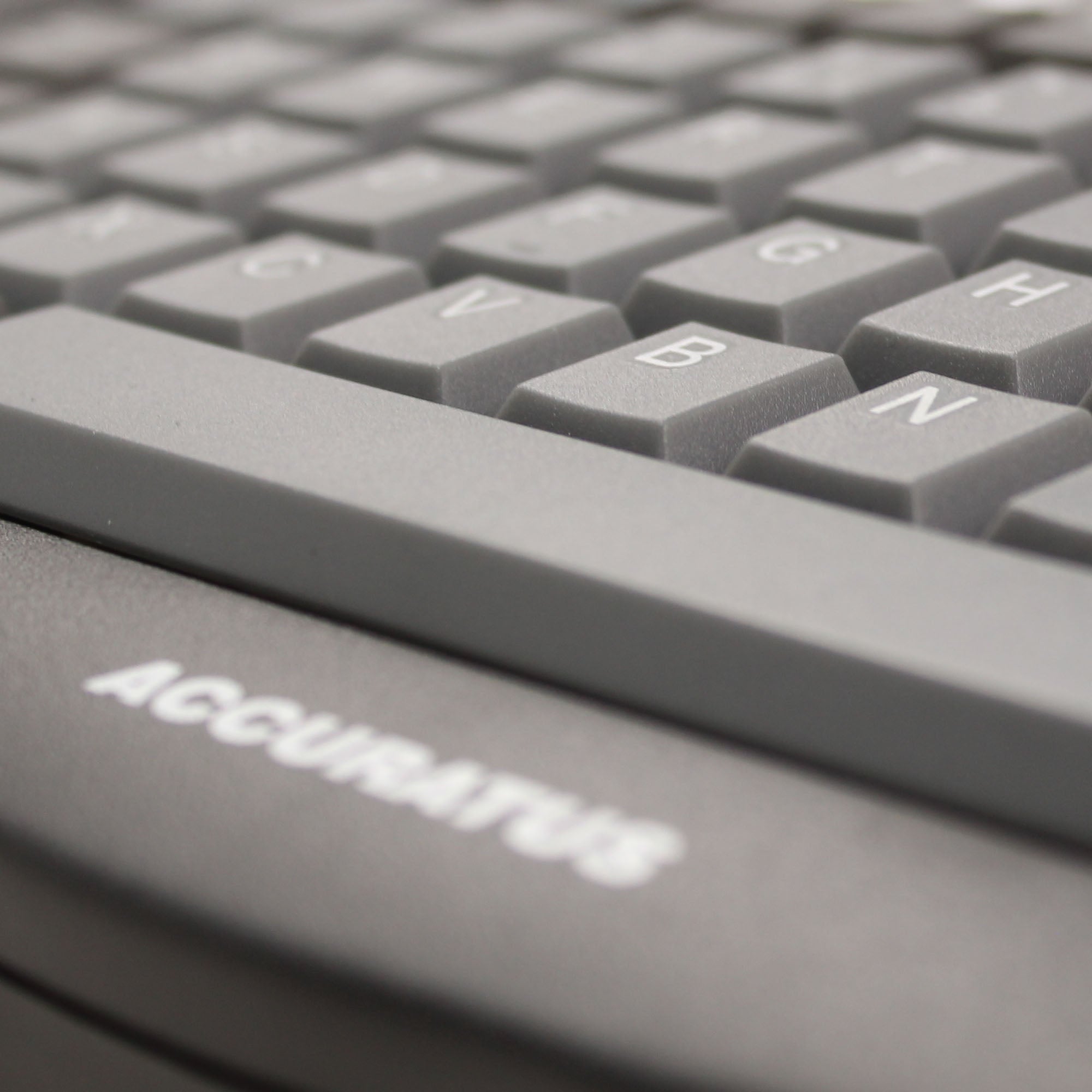 Accuratus Ergonomic Wireless Keyboard with Built-in Trackball - Perfect for Office, Gaming, and CAD Design Workstations
