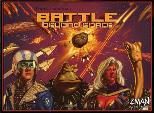 Z-Man Games Battle Beyond Space - Strategic Board Game for Adults & Teens - Sci-Fi Adventure & Space Combat - Perfect for Game Nights & Family Gatherings