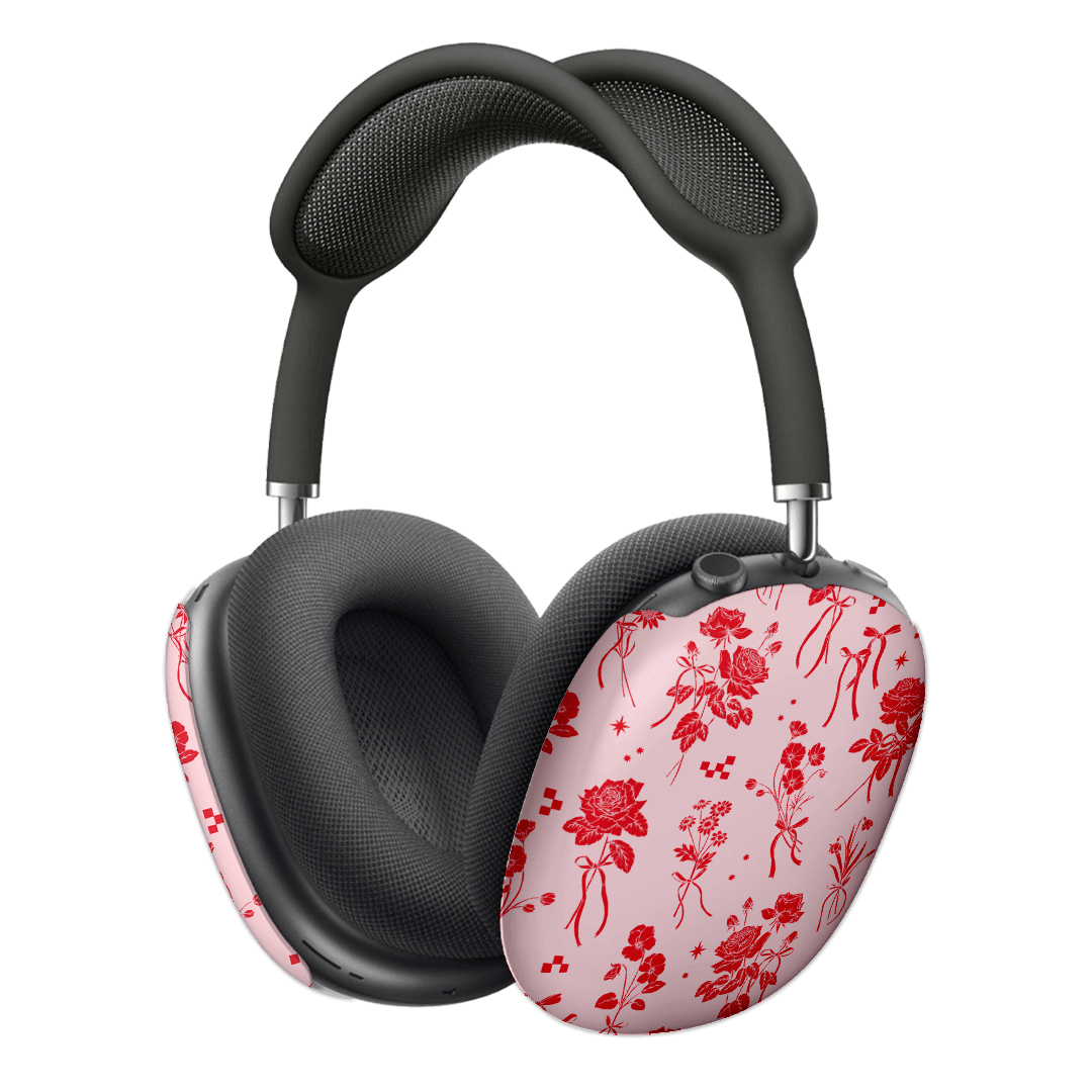 Premium AirPods Max Case for Women - Petite Fleur Design, Durable Protective Cover for Travel & Daily Use