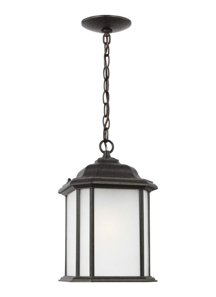 Generation Lighting 60531-746 Outdoor Hanging Light Fixture - Weatherproof Porch Pendant for Patio, Deck & Entryway Lighting