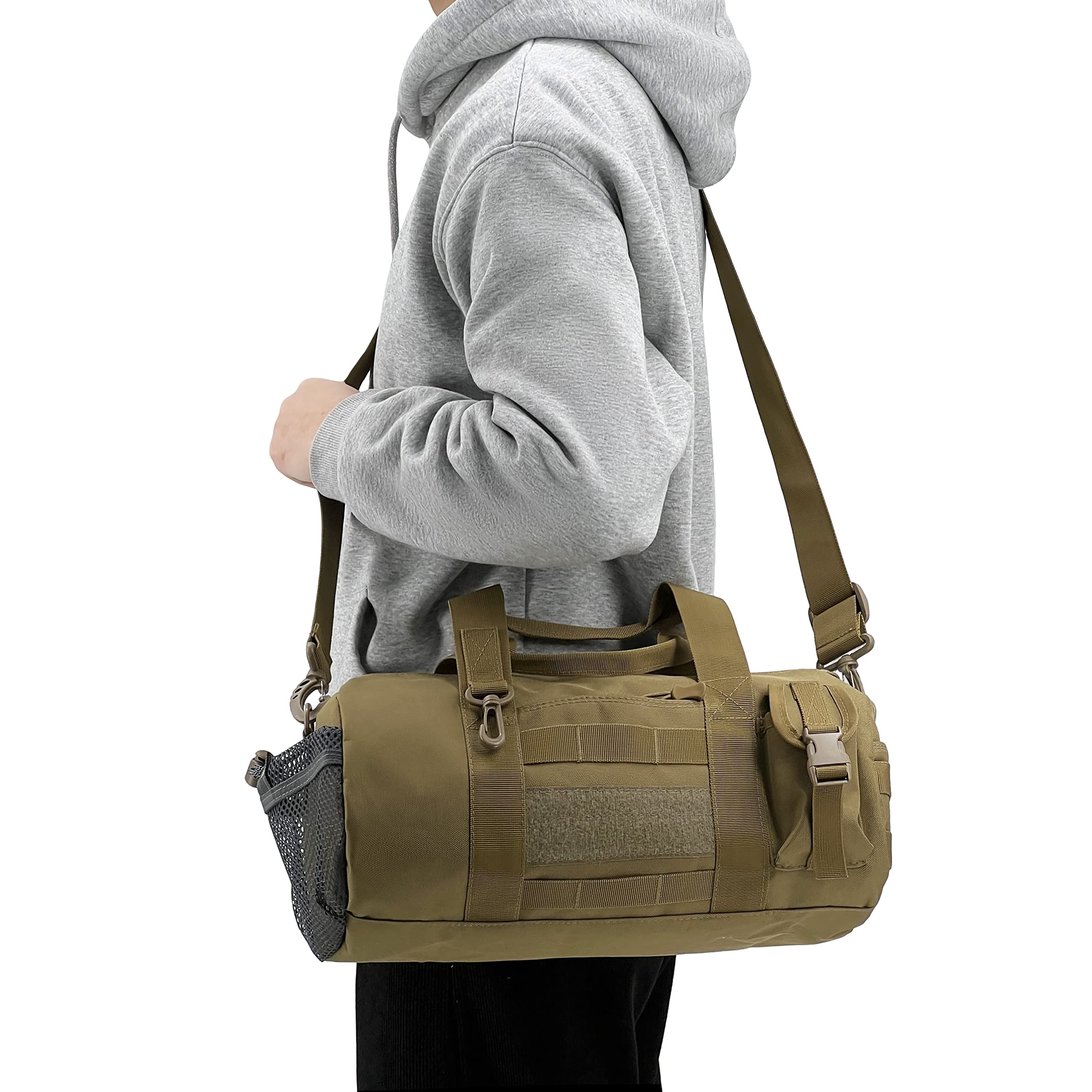 Jaegvida Tactical Duffel Gym Bag - Fitness & Travel Gear for Gym, Hunting, Outdoor Adventures