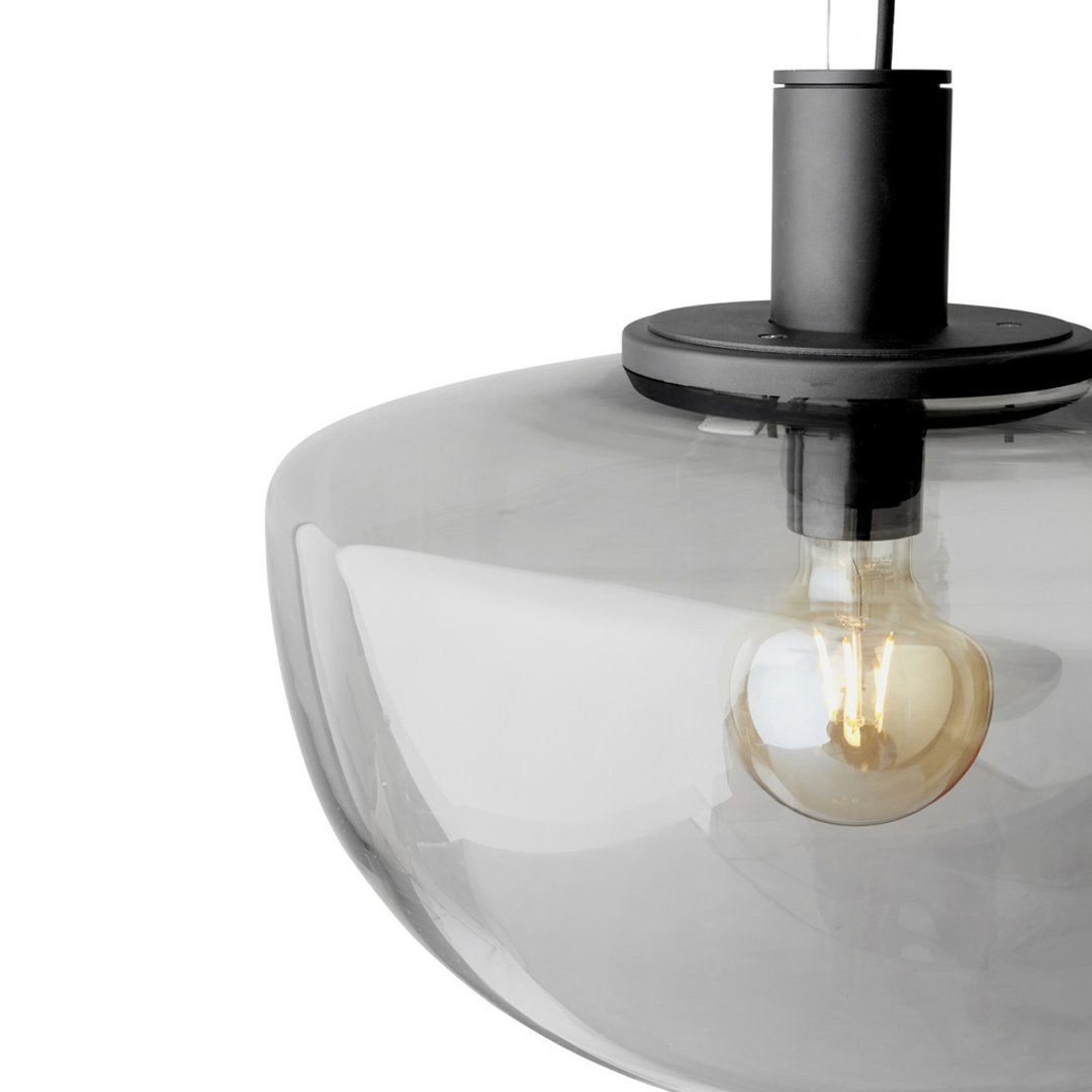 Norm Architects Bank Pendant Light - Modern Scandinavian Minimalist Hanging Lamp for Dining Room, Kitchen Island & Living Room Decor