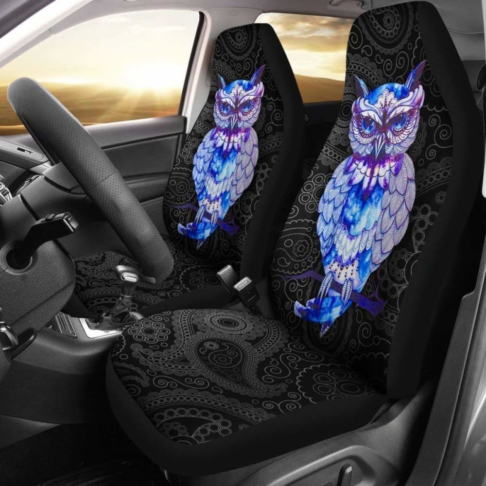 Blue Owl Car Seat Covers - Premium Universal Fit for Cars, Trucks & SUVs - Waterproof & Durable Protection for Pets, Kids & Commuting