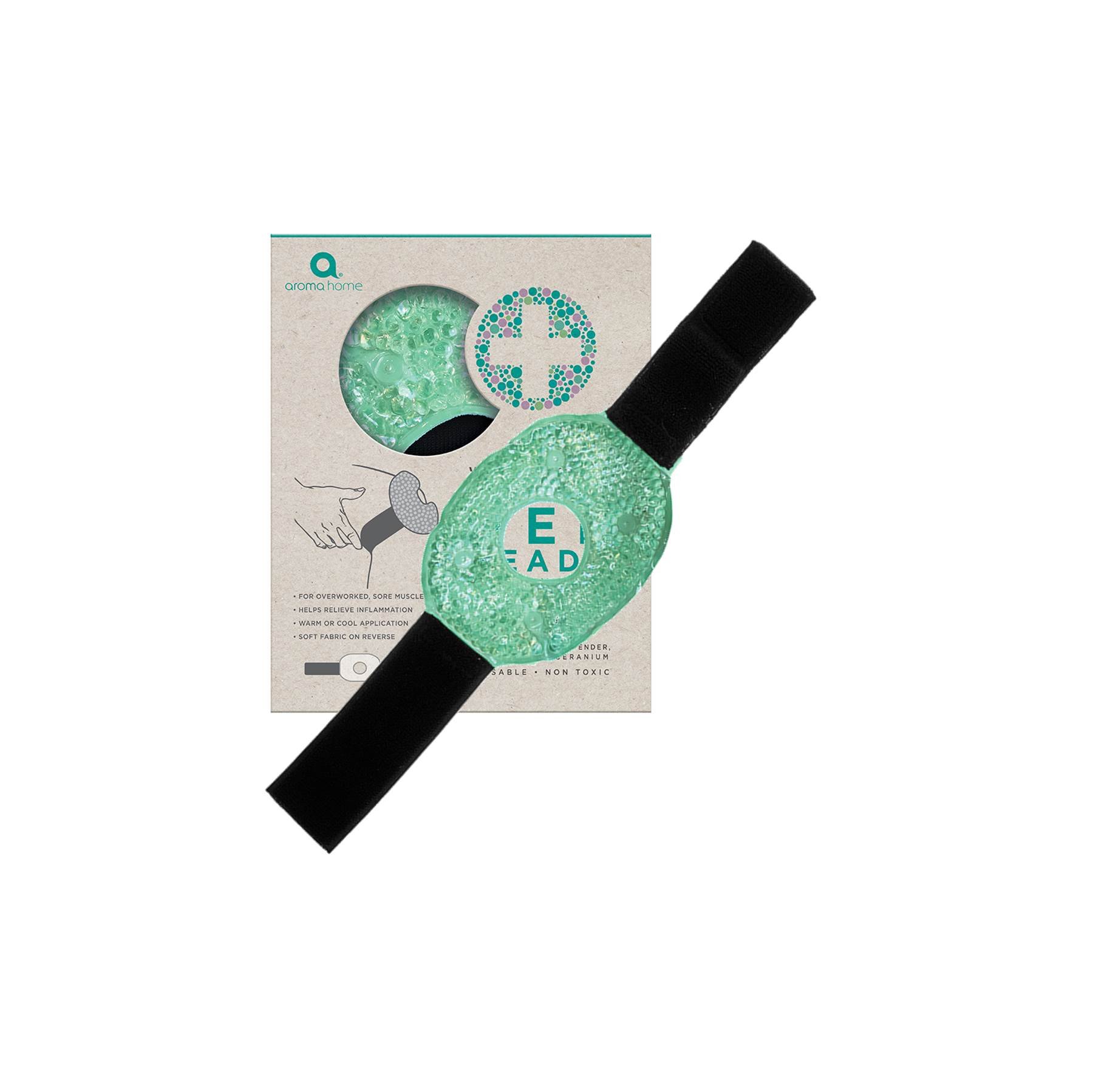 Aroma Home Sea Foam Essential Gel Knee Warmer - Soothing Pain Relief for Arthritis, Joint Pain & Sports Recovery - Perfect for Athletes, Seniors & Active Lifestyles