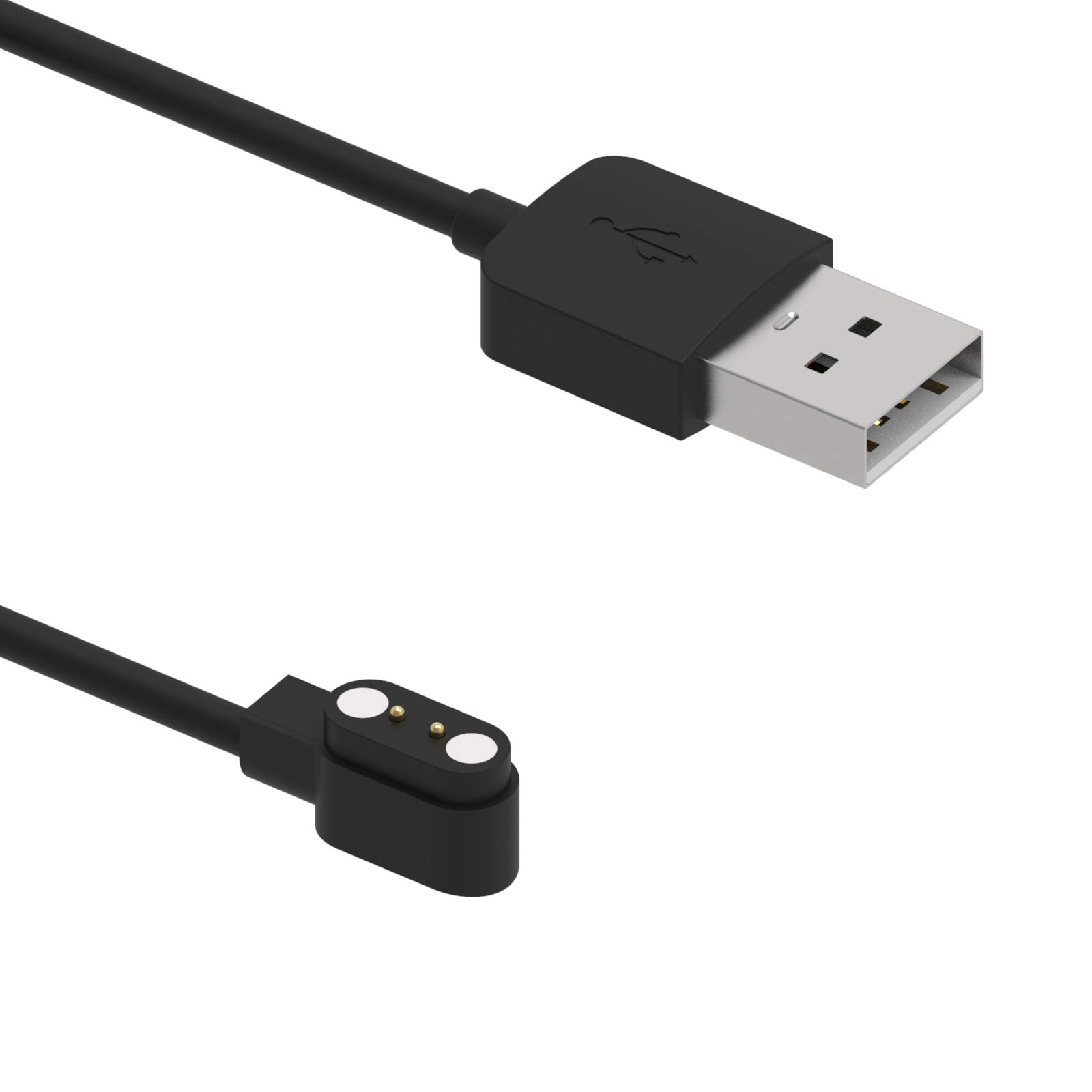 ID Sport01 Smartwatch Charger - 2 Pin Magnetic Charging Cable Compatible with KEEPONFIT ID Sport01/IDW21 Smart Watches (Not for P66 Model) - Perfect for Home, Office & Travel Charging