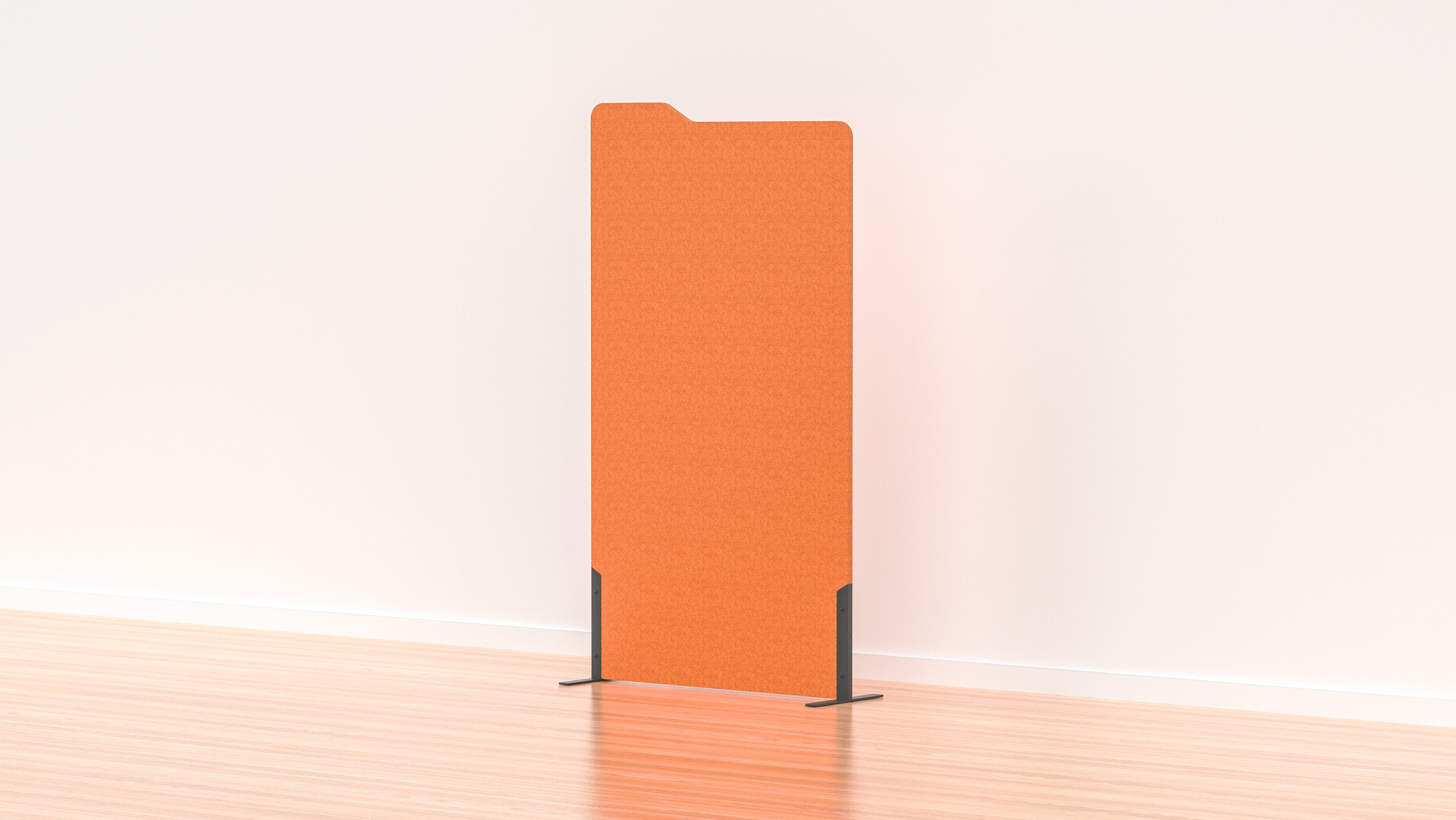 Acoustic Freestanding Partition Milford 1000x1800mm (1 Panel) with 2 Feet - Soundproof Room Divider for Office, Home, or Studio Privacy