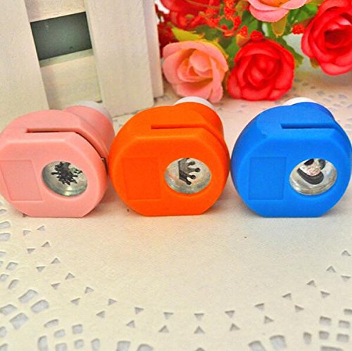 6-Piece Mini Scrapbook Punch Set - Floral Shape Hole Punchers for DIY Card Making, Scrapbooking & Paper Crafts (Perfect for Handmade Greeting Cards, Journals & Craft Projects)