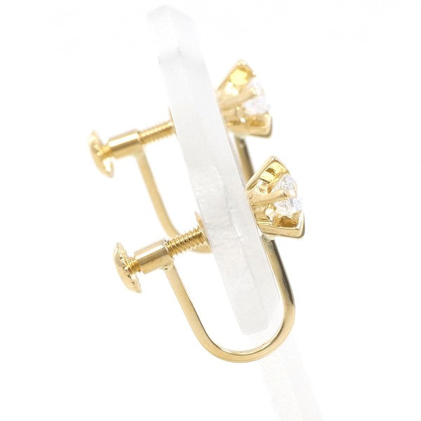 18K Yellow Gold Zirconia Stud Earrings for Women - Elegant Cubic Zirconia Jewelry Gift for Birthday, Anniversary & Special Occasions