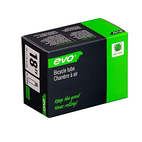 EVO Bicycle Inner Tube - Schrader Valve Bike Tube for Road, Mountain & Kids Bikes | Durable Replacement for Flat Tires | Perfect for Commuting, Trail Riding & Family Cycling