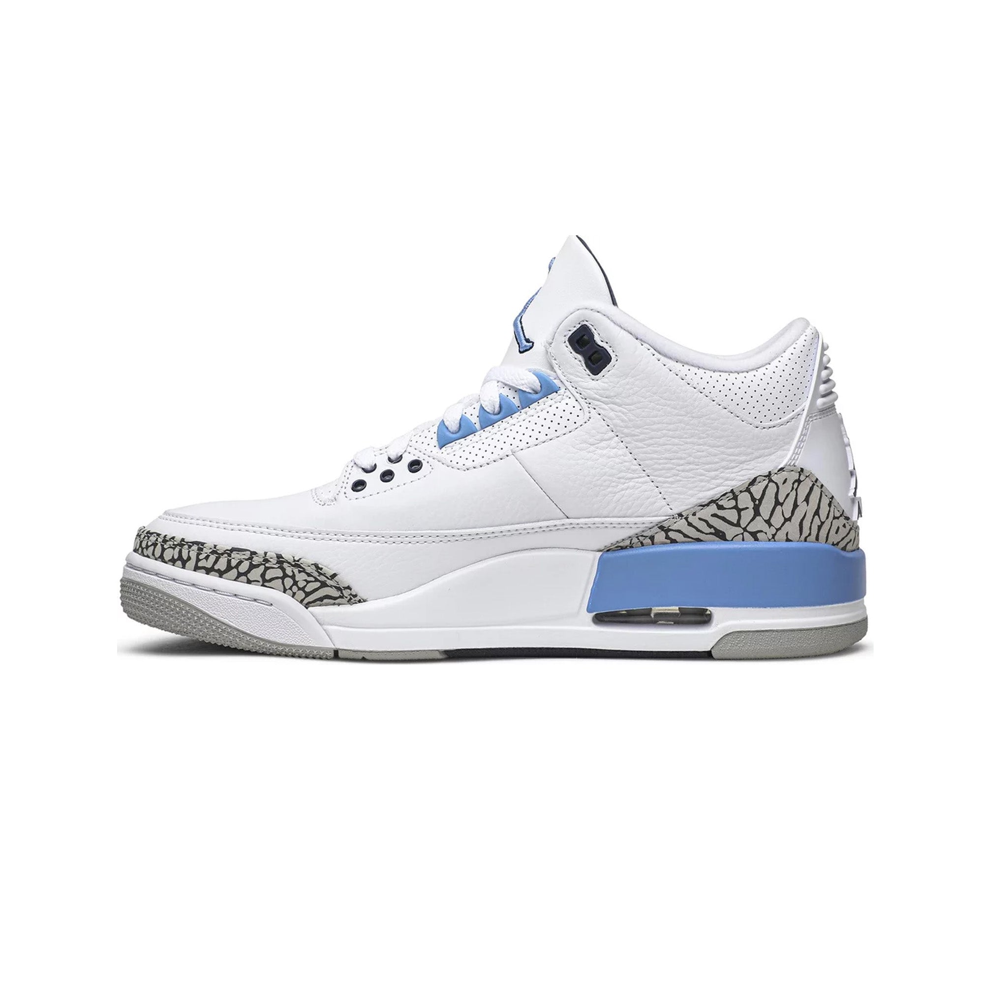 Air Jordan 3 Retro 'UNC' (2020) - Men's Basketball Sneakers for Casual Wear & Street Style | Perfect for Sneaker Collectors & UNC Fans