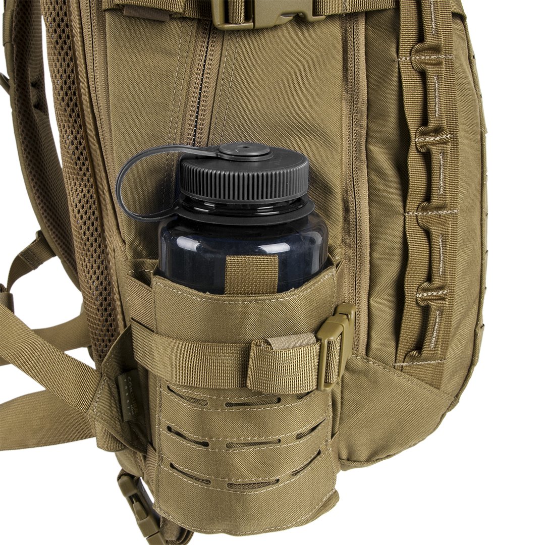 Direct Action Dragon Egg Tactical Backpack - Military Grade MOLLE Compatible EDC Pack - Adjustable Shoulder Straps - Green/Coyote Brown - Perfect for Hiking, Airsoft & Outdoor Adventures