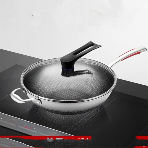 36cm Single Handle + Glass Cover