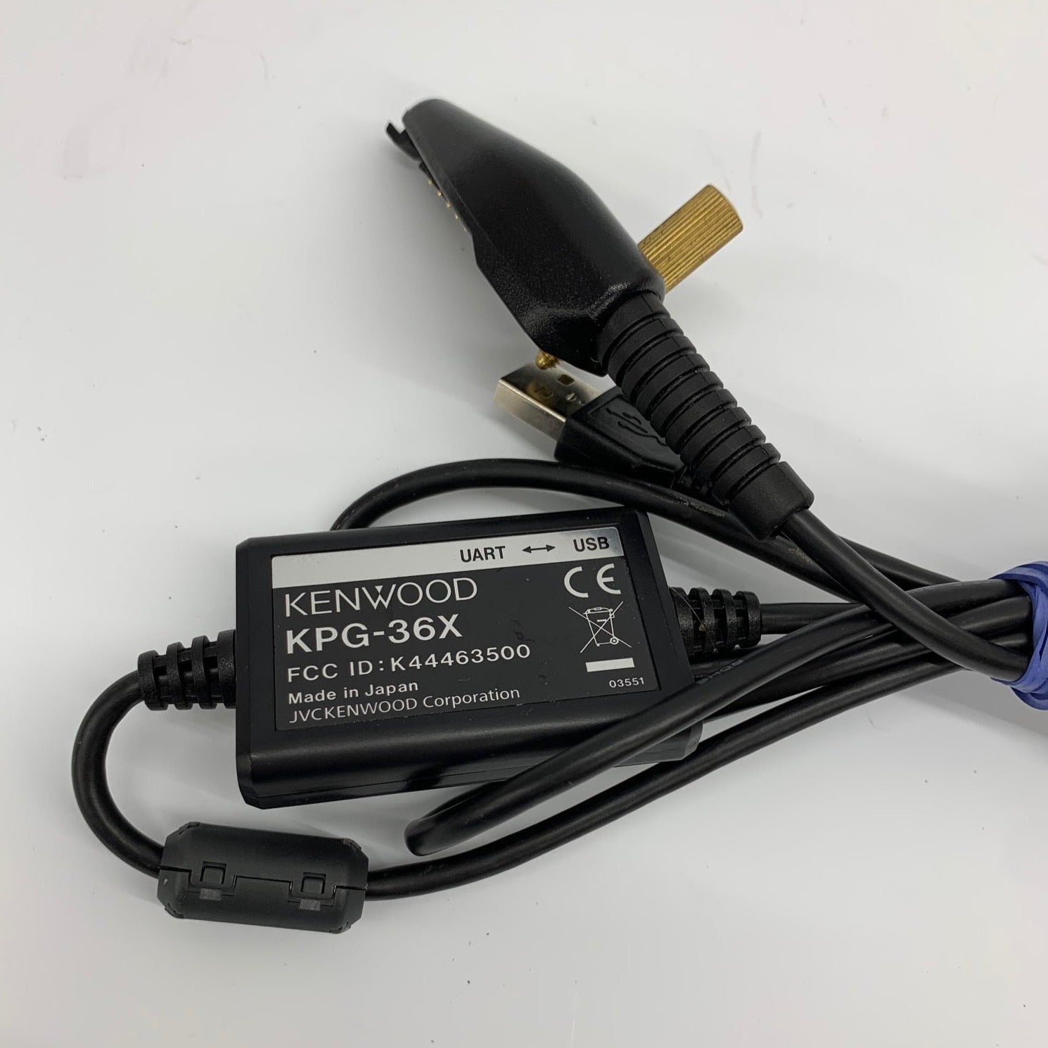 Kenwood KPG-36X USB Radio Programming Cable for Kenwood Two-Way Radios - Perfect for Radio Programming, Firmware Updates, and Communication Setup