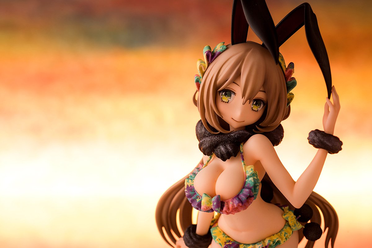 Original Character Usamimizugi PVC Figure (1:8 Scale) - Anime Collectible, Japanese Figure, Decorative Display for Home, Office & Gaming Room