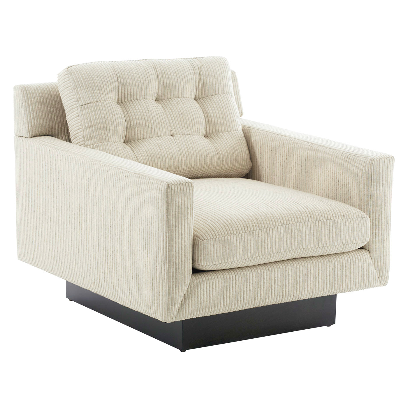 Arthur Flax Wright Lounge Chair - Modern Comfortable Living Room Furniture for Relaxing & Reading | Perfect for Home, Office & Lounge Spaces