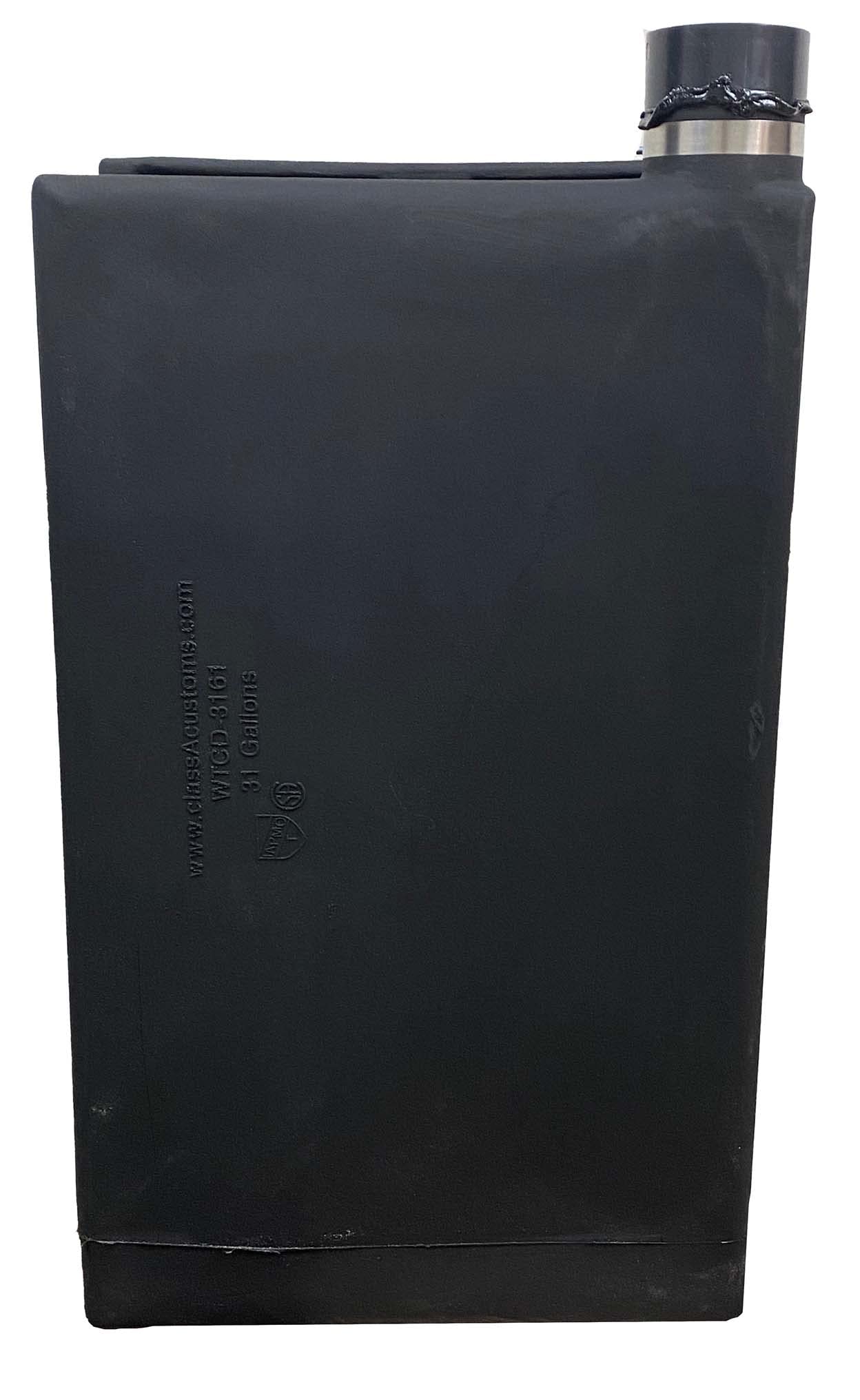 classAcustoms WT-3161 3 Inch RV Waste Holding Tank - 31 Gallon Black Water/Gray Water Tank for Campers & Trailers - Durable Waste Storage Solution for RV Trips & Outdoor Adventures