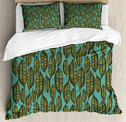 Dark Seafoam and Green Brown