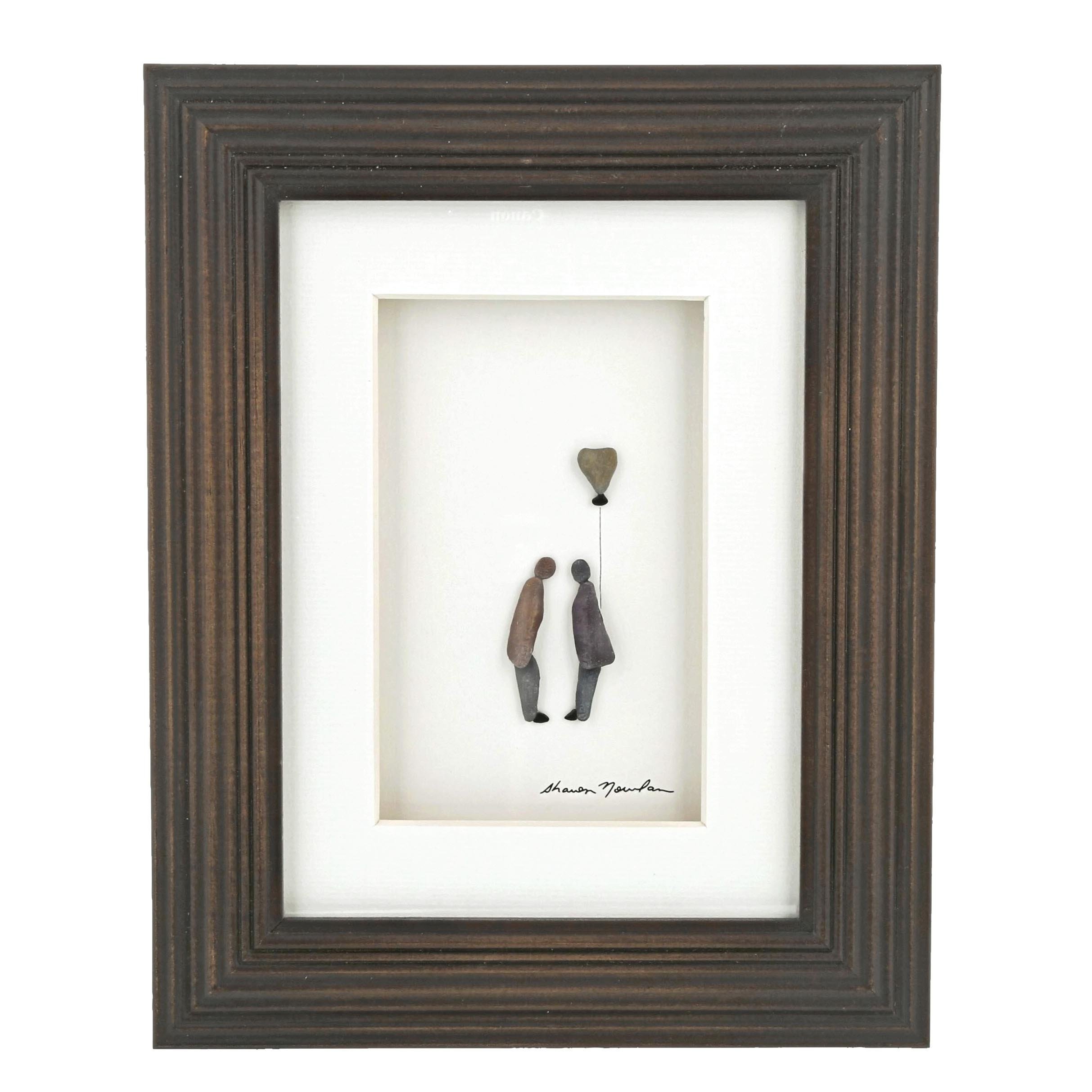 Love is in the Air Wall Art Print by Sharon Nowlan - Romantic Home Decor for Bedroom, Living Room & Wedding Gifts
