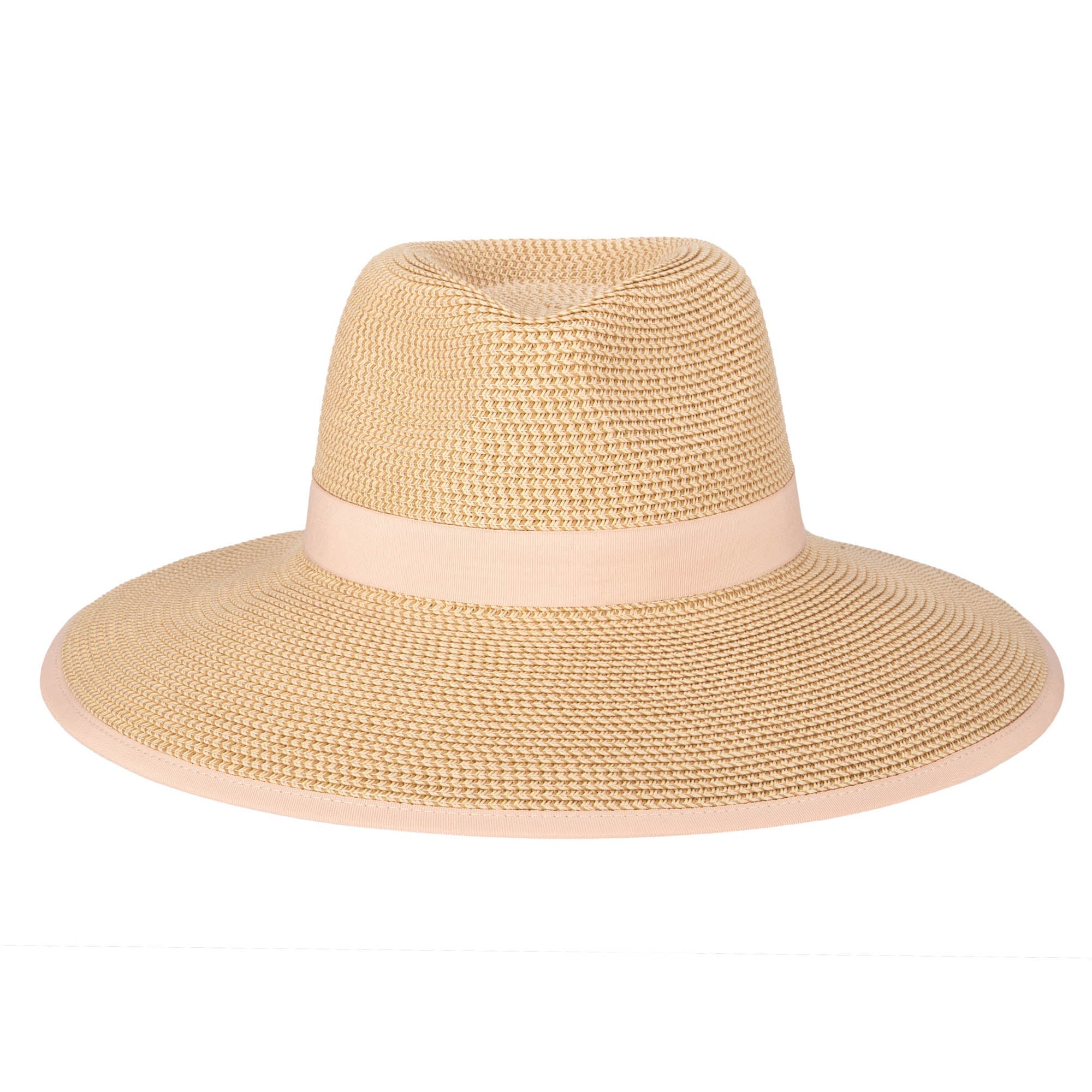 Pinched Face Saver Women's Sun Hat with Pinched Crown - UPF 50+ UV Protection, Wide Brim Beach Hat for Women, Perfect for Outdoor Activities, Gardening, and Summer Vacations