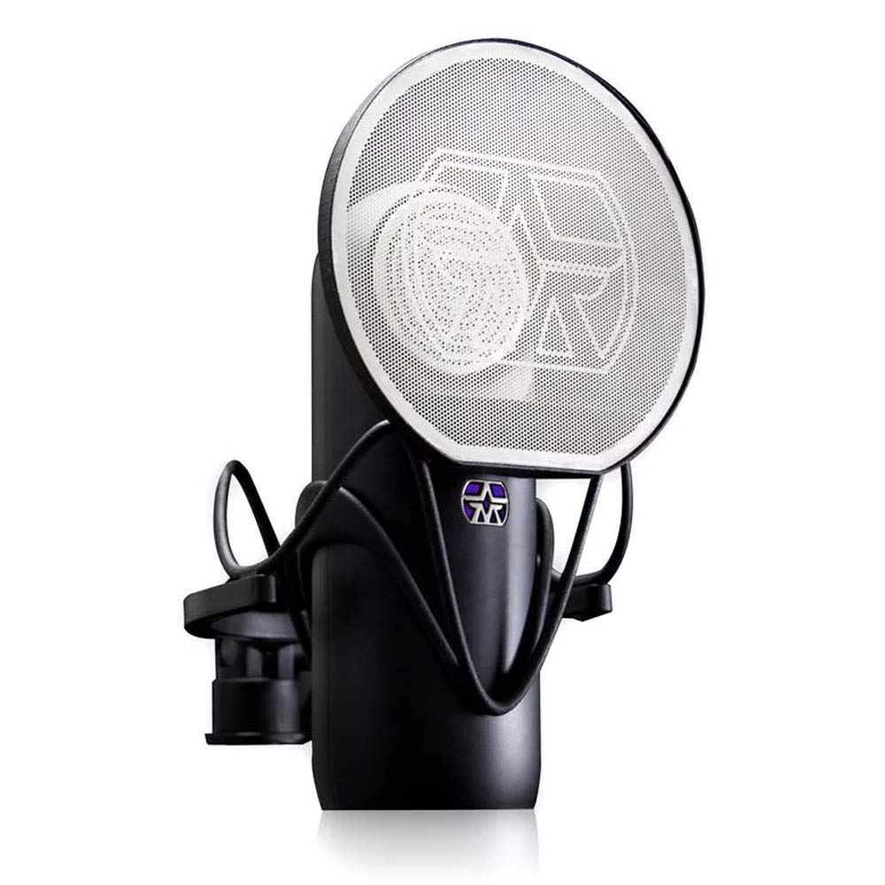Aston Element Professional Studio Microphone Bundle with Polsen Studio Monitor Headphones & XLR Cable - Perfect for Podcasting, Voice Overs & Home Recording Studios