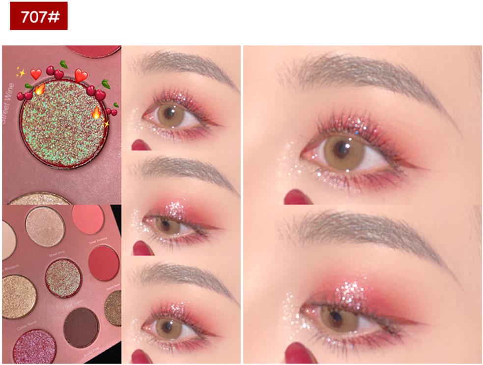 COLORROSE Professional Oil Painting Eyeshadow Palette - Highly Pigmented, Long Lasting Makeup for Everyday & Party Looks | Perfect for Artists & Makeup Enthusiasts