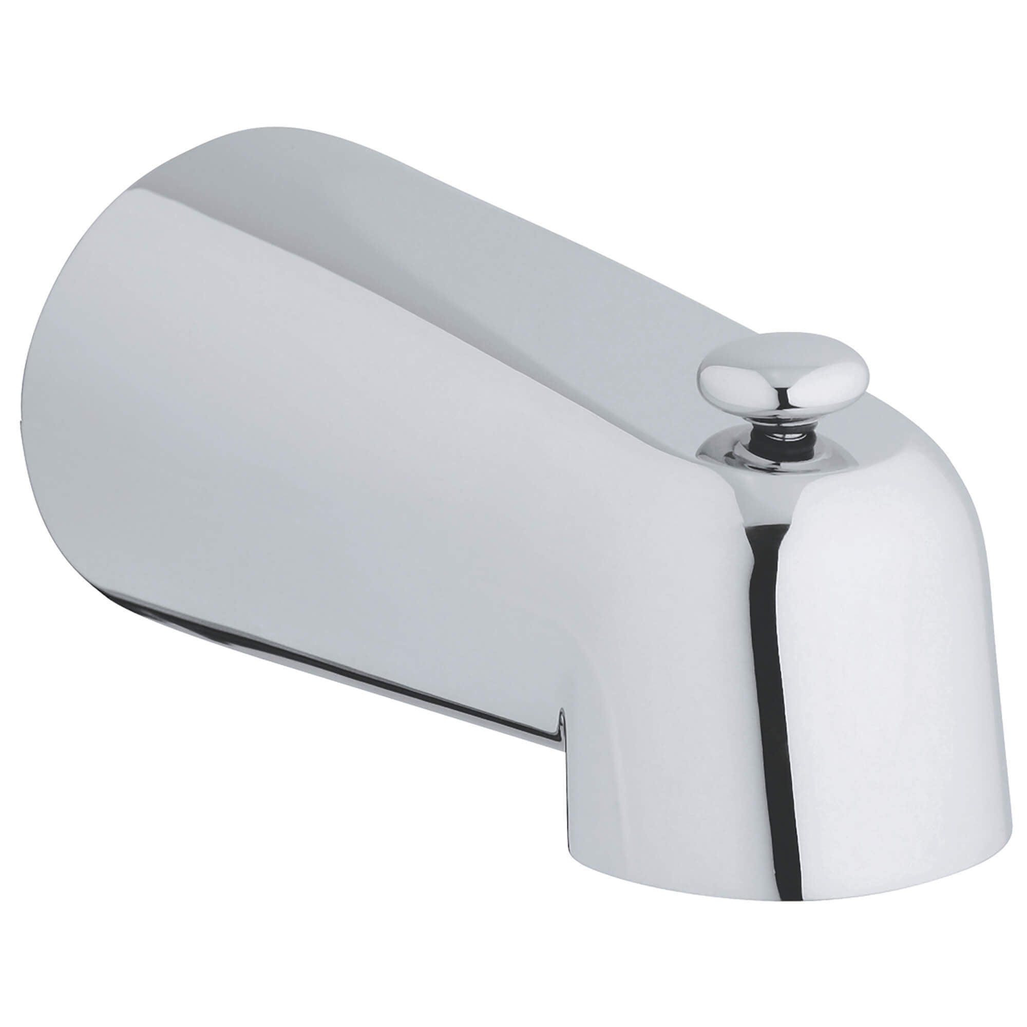 Grohe 13611000 Chrome 5-Inch Tub Spout with Diverter - Perfect for Bathroom Faucet Replacement & Shower Installation