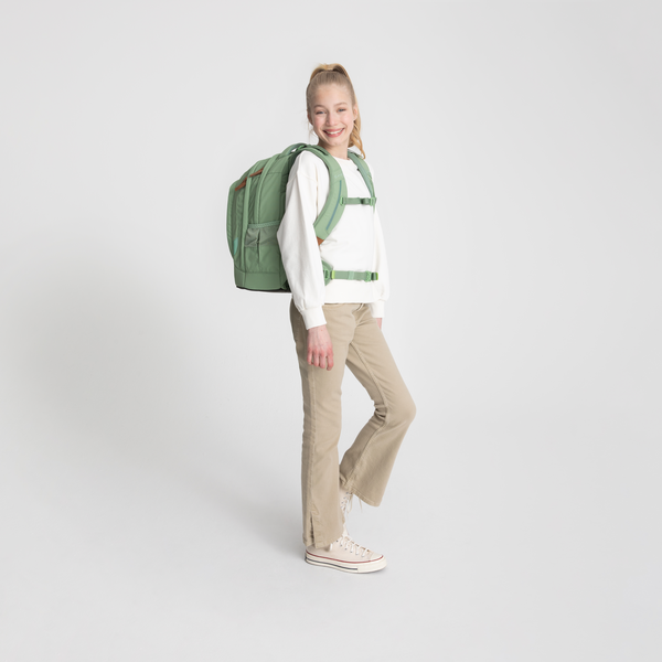 Satch Pack Nordic Jade Green Backpack - Stylish & Durable Travel Bag for Men & Women - Perfect for Hiking, Commuting & Outdoor Adventures