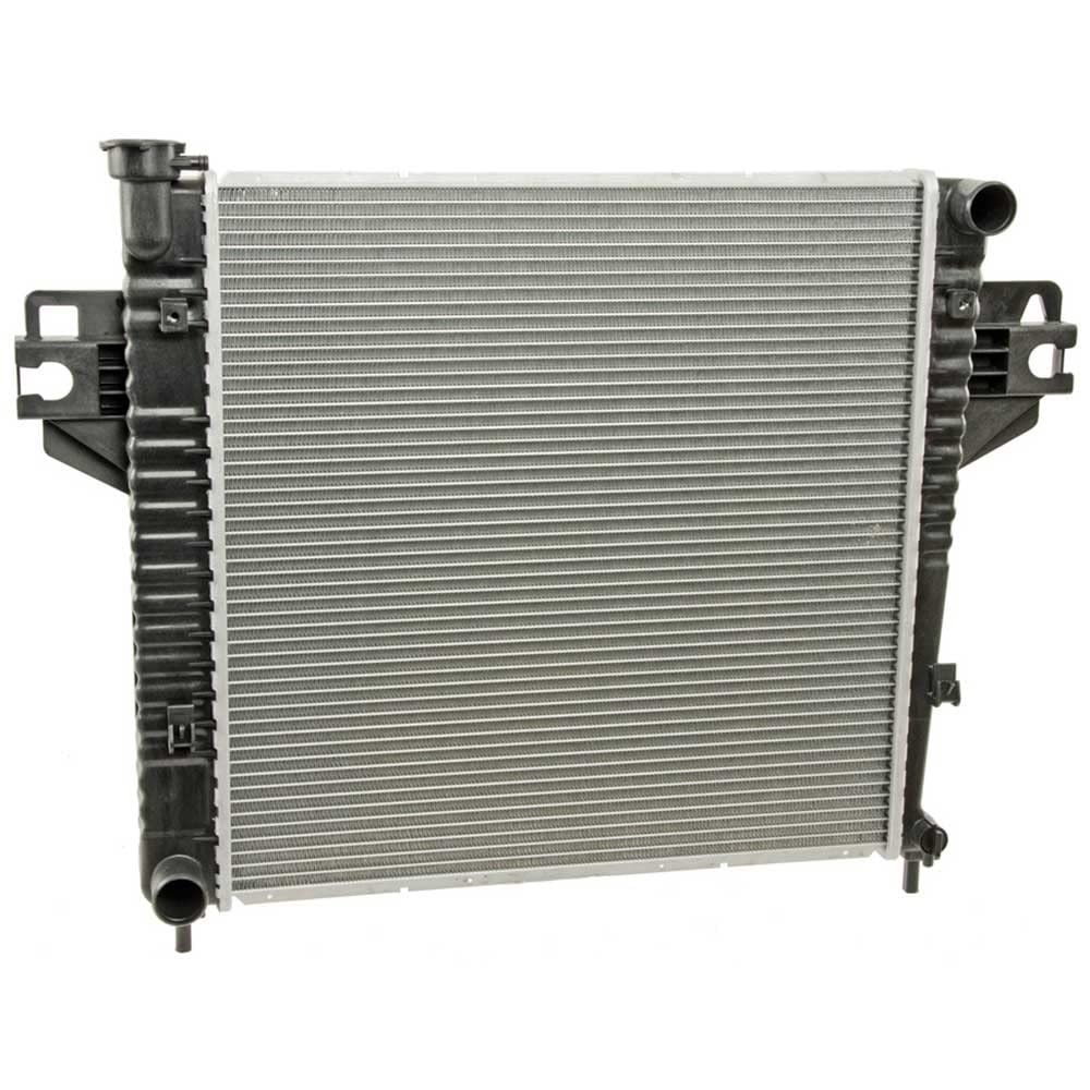 2002-2005 Jeep Liberty Replacement Radiator - BuyAutoParts 19-01401AN - High-Performance Cooling for Off-Road & Daily Driving