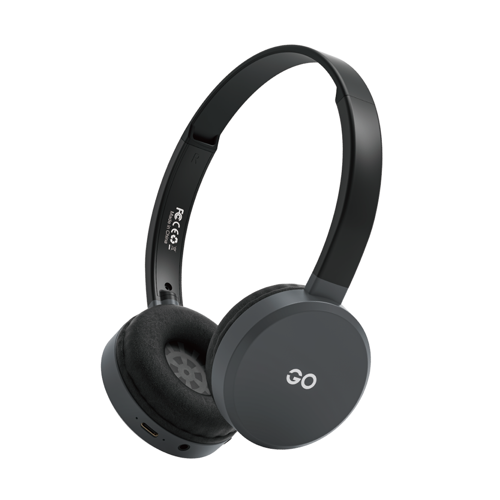 GO Air WH02 Wireless Earbuds - Bluetooth 5.0, 24H Playtime, IPX5 Waterproof, Noise Cancelling for Running, Gym, Workout & Travel