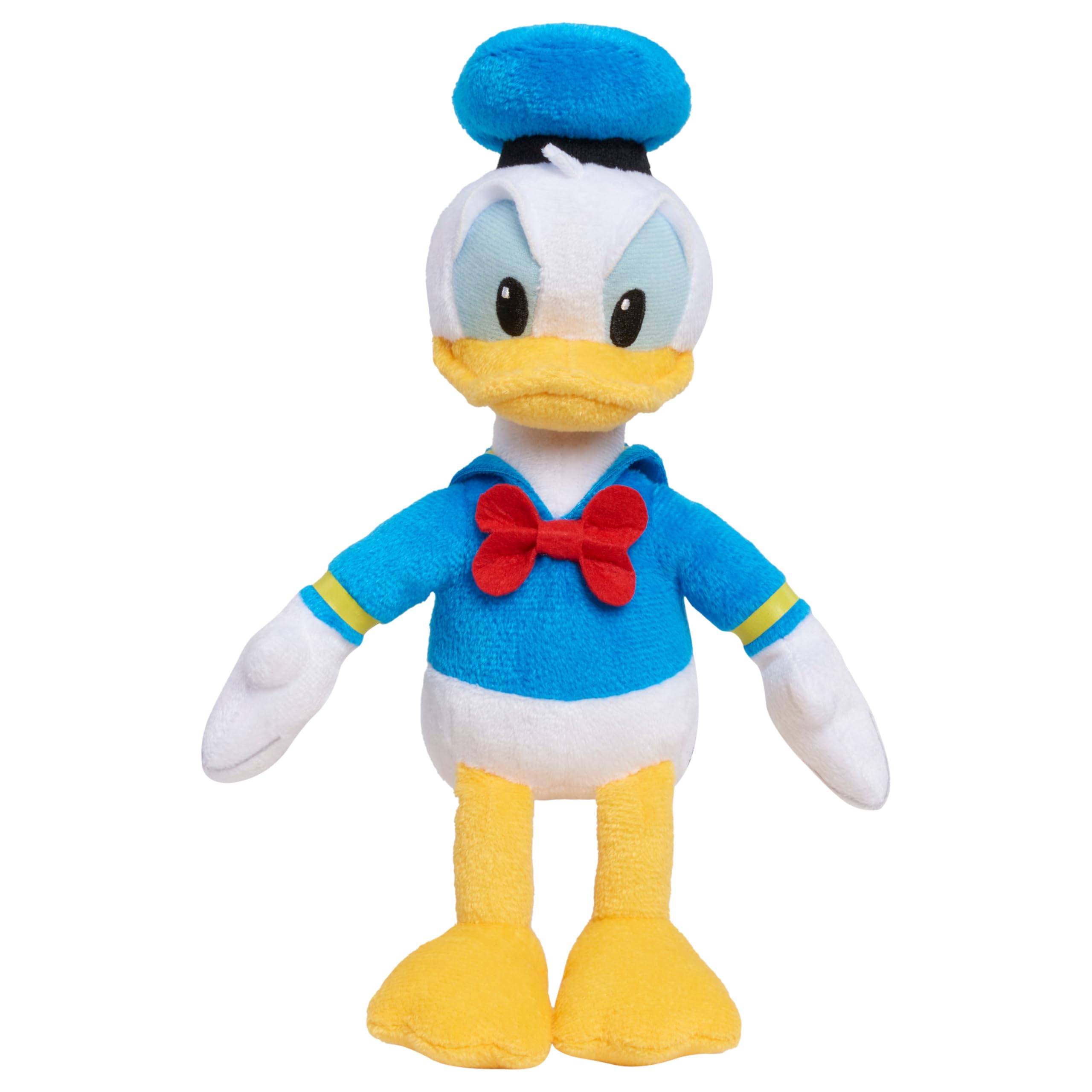 Disney Junior Mickey Mouse & Donald Duck Plush Stuffed Animals - Soft Cuddly Toys for Kids Ages 2+ by Just Play | Perfect for Playtime, Bedtime & Disney Themed Birthday Gifts