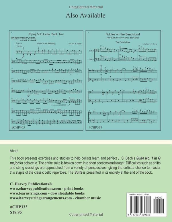 Bach Cello Suite No. 1 Study Book - Premium Sheet Music for Cello Players | Perfect for Practice, Performances & Music Lessons
