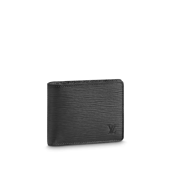 LV Slender ID Wallet in Epi Leather - Slim & Stylish Card Holder for Men & Women - Perfect for Everyday Use, Travel & Business