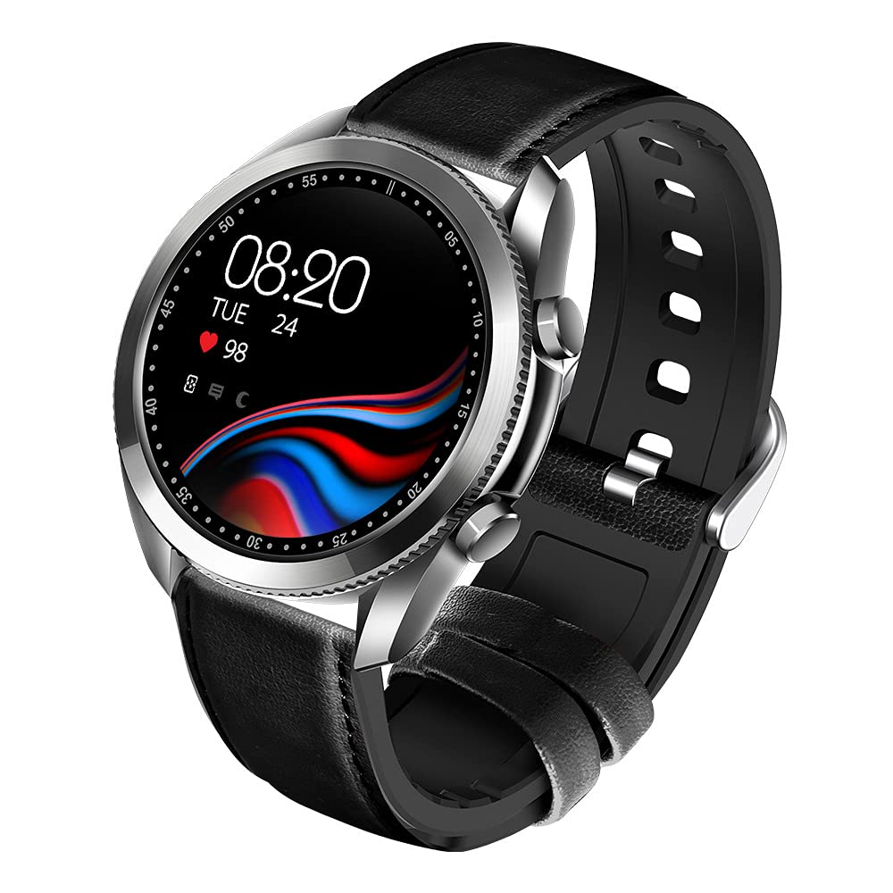 Smart Watch for Men & Women - IP67 Waterproof Fitness Tracker with Heart Rate & Sleep Monitor for Android iOS - Perfect for Workouts & Daily Use