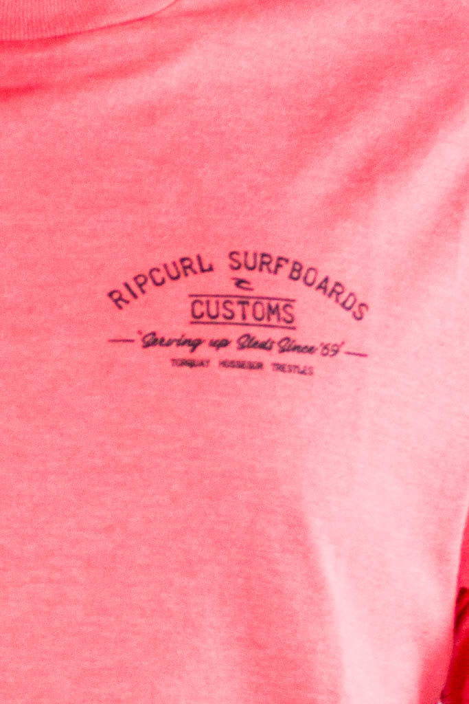 Rip Curl Women's RC Te MC Standard MGE Print T-Shirt - Soft Cotton Casual Top for Surfing, Beach & Everyday Wear