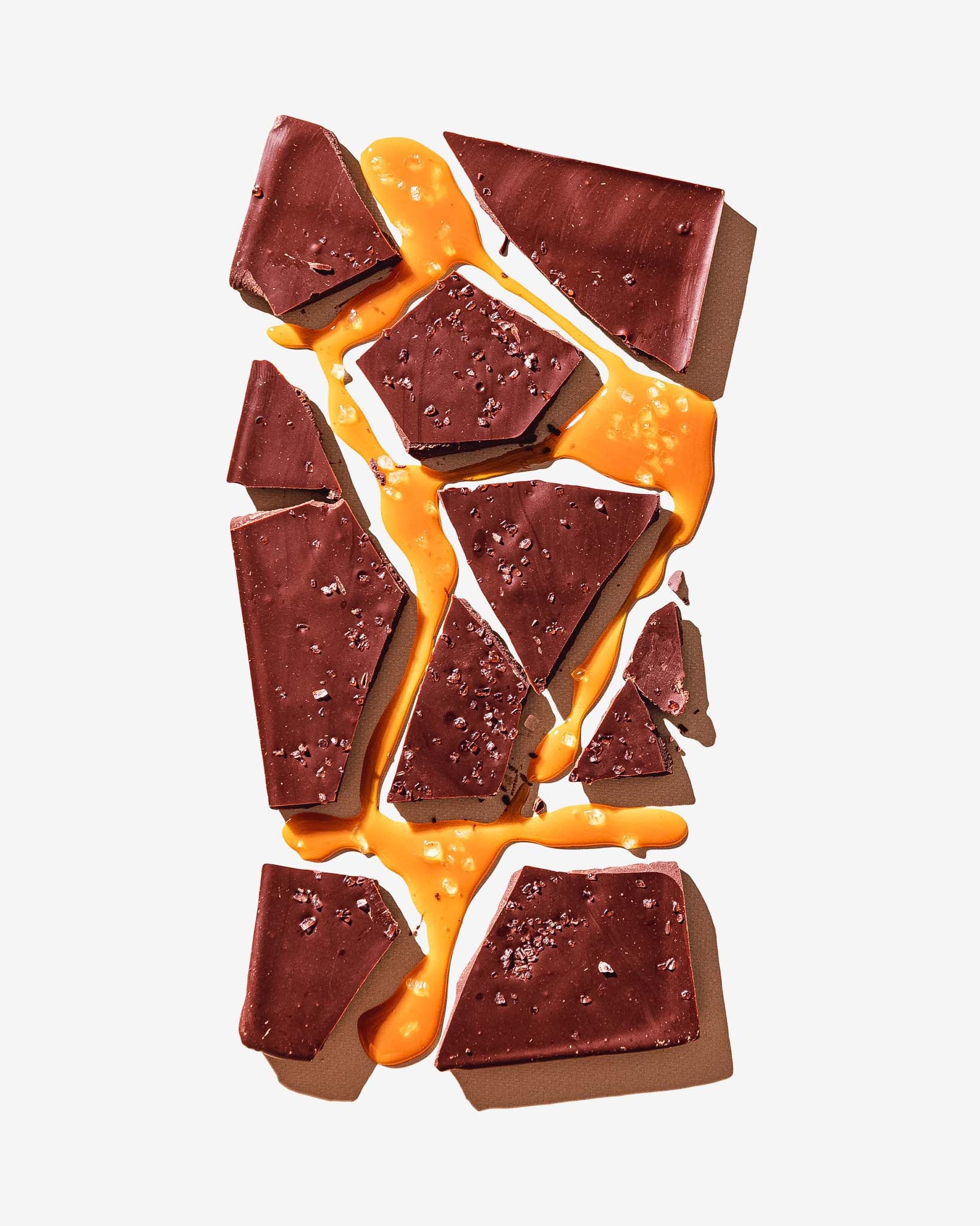 Premium Salted Caramel Chocolate Bar - Gourmet Dark Chocolate with Sea Salt - Perfect for Gifts, Desserts & Snacking