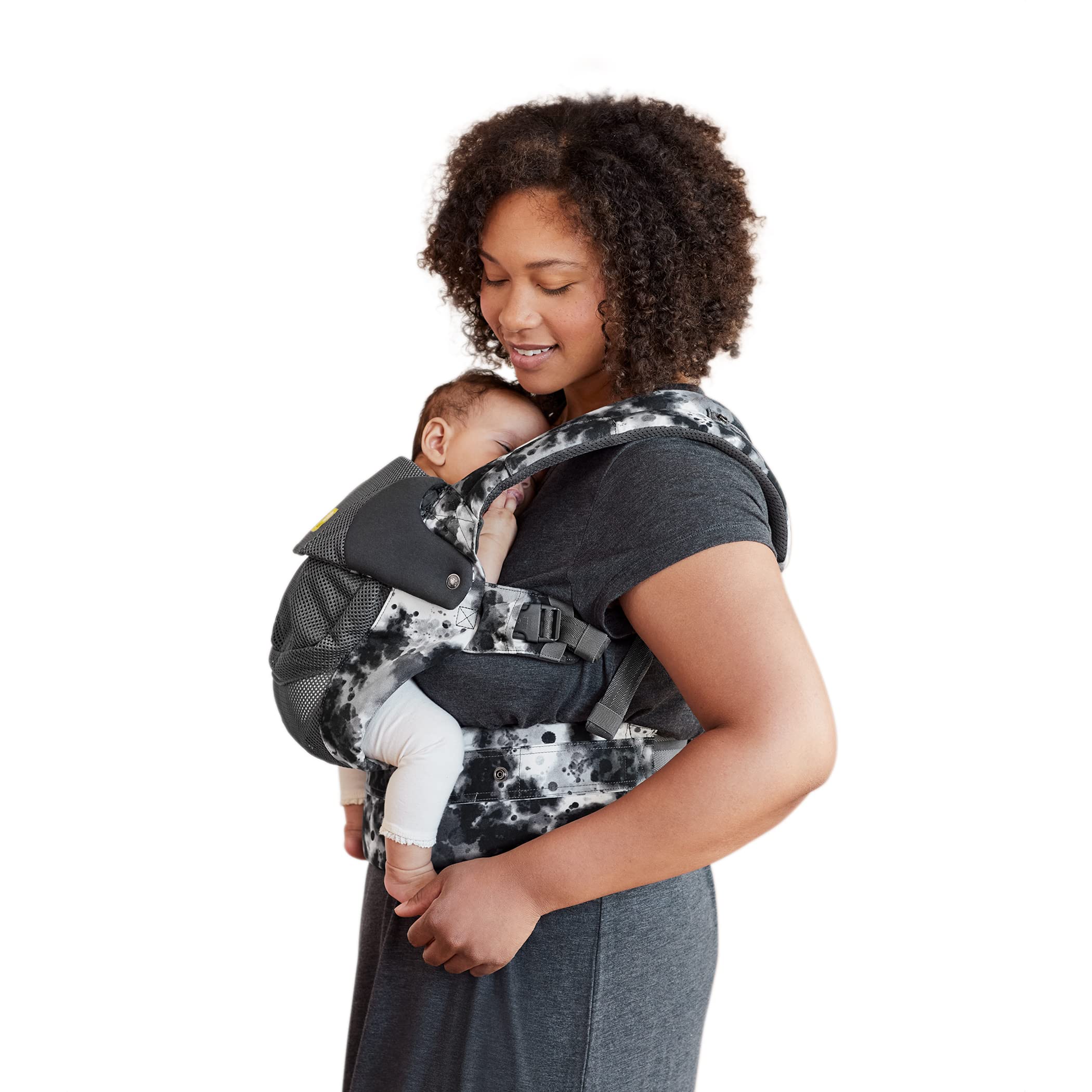 LÍLLÉbaby Complete Airflow Deluxe Ergonomic 6-in-1 Baby Carrier for Newborn to Toddler (7-45 lbs) - Adjustable Lumbar Support, 360° Baby Wearing, Inward & Outward Facing - Galaxy Space Dye | Perfect for Hiking, Shopping & Hands-Free Parenting